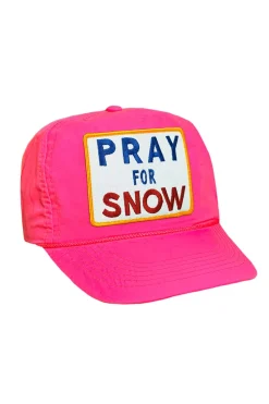 Trucker Hats | Trucker Hats | Aviator Nation PRAY FOR SNOW - VINTAGE NYLON TRUCKER HAT VINTAGENYLONTRUCKERHAT