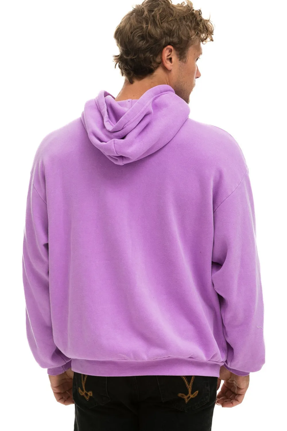 Hoodies | Hoodies | Aviator Nation PRAY FOR SNOW RELAXED PULLOVER HOODIE - NEON PURPLE NEONPURPLE