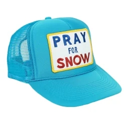Trucker Hats | Trucker Hats | Aviator Nation PRAY FOR SNOW VINTAGE TRUCKER HAT {{threshold-message}}