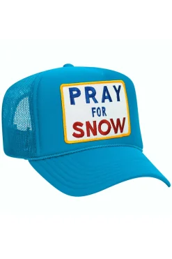 Trucker Hats | Trucker Hats | Aviator Nation PRAY FOR SNOW VINTAGE TRUCKER HAT {{threshold-message}}