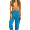 Sweatpants | Aviator Nation QUILTED SWEATPANTS - OCEAN