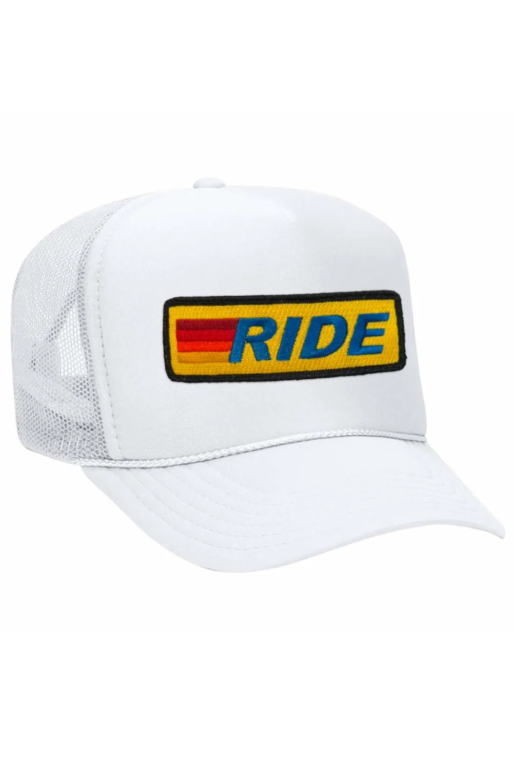 Trucker Hats | Trucker Hats | Aviator Nation RIDE LOGO - VINTAGE LOW RISE TRUCKER VINTAGELOWRISETRUCKER