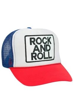 Trucker Hats | Trucker Hats | Aviator Nation ROCK & ROLL VINTAGE TRUCKER HAT