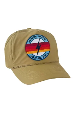 Trucker Hats | Trucker Hats | Aviator Nation ROCK AND ROLL BOLT - VINTAGE NYLON TRUCKER HAT VINTAGENYLONTRUCKERHAT