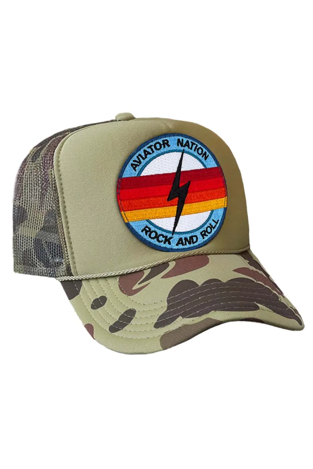 Trucker Hats | Trucker Hats | Aviator Nation ROCK AND ROLL BOLT VINTAGE TRUCKER HAT {{threshold-message}}","qty":0,"threshold":"Soldout","operator":"<="},{"msg":"{{location-name}}-{{threshold-message}}","qty":4,"threshold":"Lowstock","operator":"<="},{"msg":"{{location-name}}-{{threshold-message}}","qty":5,"threshold":"Highstock","operator":