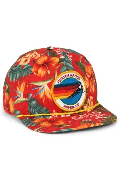 Trucker Hats | Trucker Hats | Aviator Nation SIGNATURE ASPEN - VINTAGE SAFARI TWILL LOW RISE TRUCKER VINTAGESAFARITWILLLOWRISETRUCKER