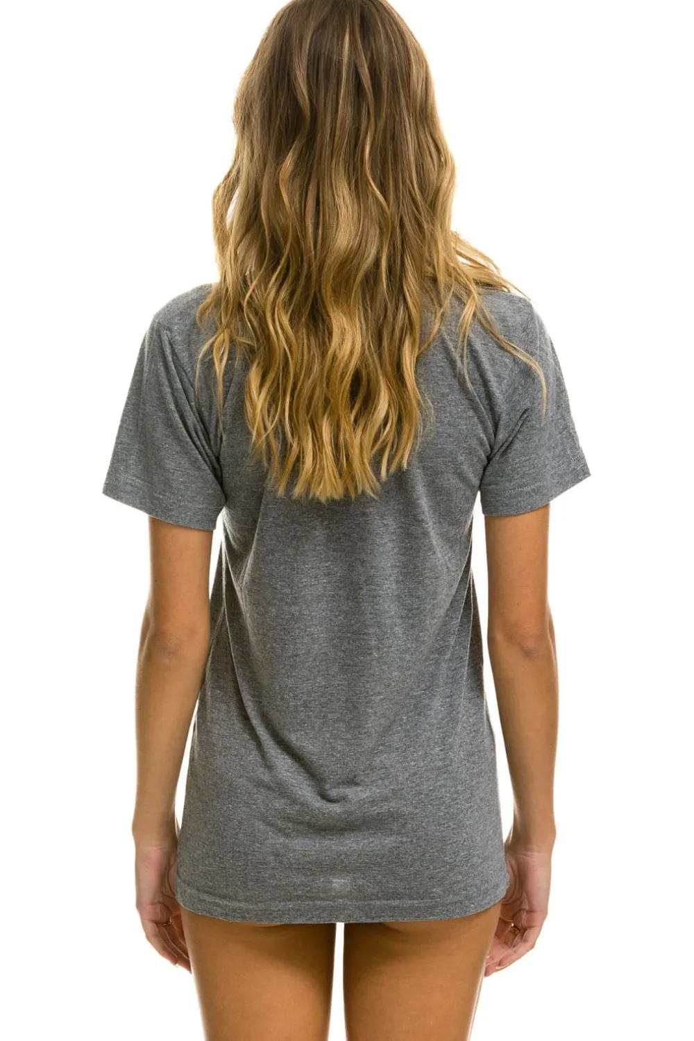 Tees | Tees | Aviator Nation SIGNATURE ASPEN TEE - HEATHER GREY HEATHERGREY