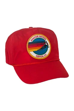 Trucker Hats | Trucker Hats | Aviator Nation SIGNATURE ASPEN VINTAGE NYLON TRUCKER HAT