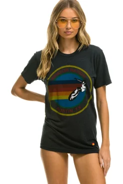 Tees | Tees | Aviator Nation SIGNATURE AUSTIN TEE - CHARCOAL
