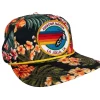 Trucker Hats | Trucker Hats | Aviator Nation SIGNATURE LA JOLLA VINTAGE SAFARI TWILL LOW RISE TRUCKER VINTAGESAFARITWILLLOWRISETRUCKERHATSAviatorNationBLACK