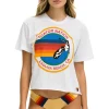 Boyfriend Tees | Aviator Nation SIGNATURE LAGUNA BEACH BOYFRIEND TEE - WHITE