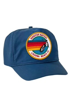 Trucker Hats | Trucker Hats | Aviator Nation SIGNATURE LAGUNA BEACH VINTAGE NYLON TRUCKER HAT