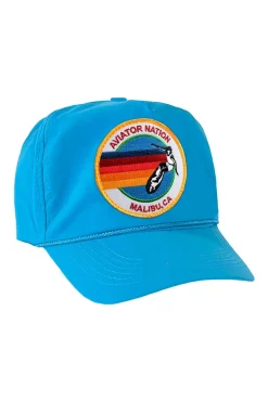 Trucker Hats | Trucker Hats | Aviator Nation SIGNATURE MALIBU VINTAGE NYLON TRUCKER HAT {{threshold-message}}