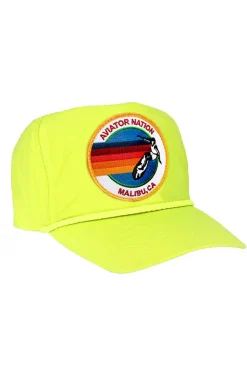 Trucker Hats | Trucker Hats | Aviator Nation SIGNATURE MALIBU VINTAGE NYLON TRUCKER HAT {{threshold-message}}