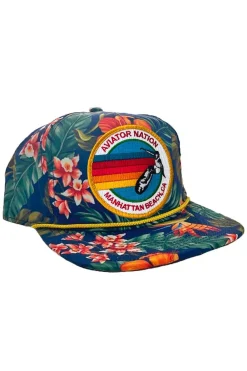 Trucker Hats | Trucker Hats | Aviator Nation SIGNATURE MANHATTAN BEACH - VINTAGE SAFARI TWILL LOW RISE TRUCKER VINTAGESAFARITWILLLOWRISETRUCKER