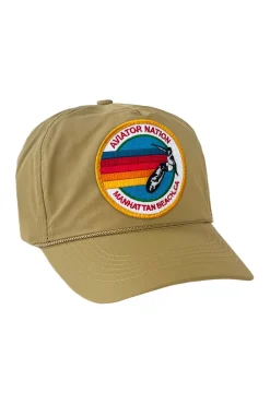 Trucker Hats | Trucker Hats | Aviator Nation SIGNATURE MANHATTAN BEACH VINTAGE NYLON TRUCKER HAT