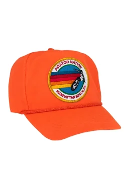Trucker Hats | Trucker Hats | Aviator Nation SIGNATURE MANHATTAN BEACH VINTAGE NYLON TRUCKER HAT