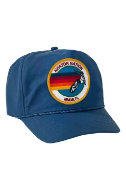 Trucker Hats | Trucker Hats | Aviator Nation SIGNATURE MIAMI VINTAGE NYLON TRUCKER HAT