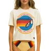 Boyfriend Tees | Aviator Nation SIGNATURE MILL VALLEY BOYFRIEND TEE - VINTAGE WHITE VINTAGEWHITE