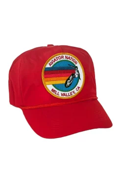 Trucker Hats | Trucker Hats | Aviator Nation SIGNATURE MILL VALLEY VINTAGE NYLON TRUCKER HAT
