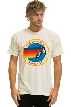 Tees | Tees | Aviator Nation SIGNATURE TEE - VINTAGE WHITE VINTAGEWHITE
