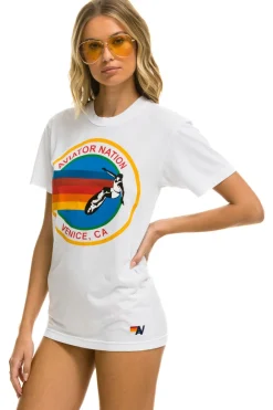 Tees | Tees | Aviator Nation SIGNATURE TEE - WHITE