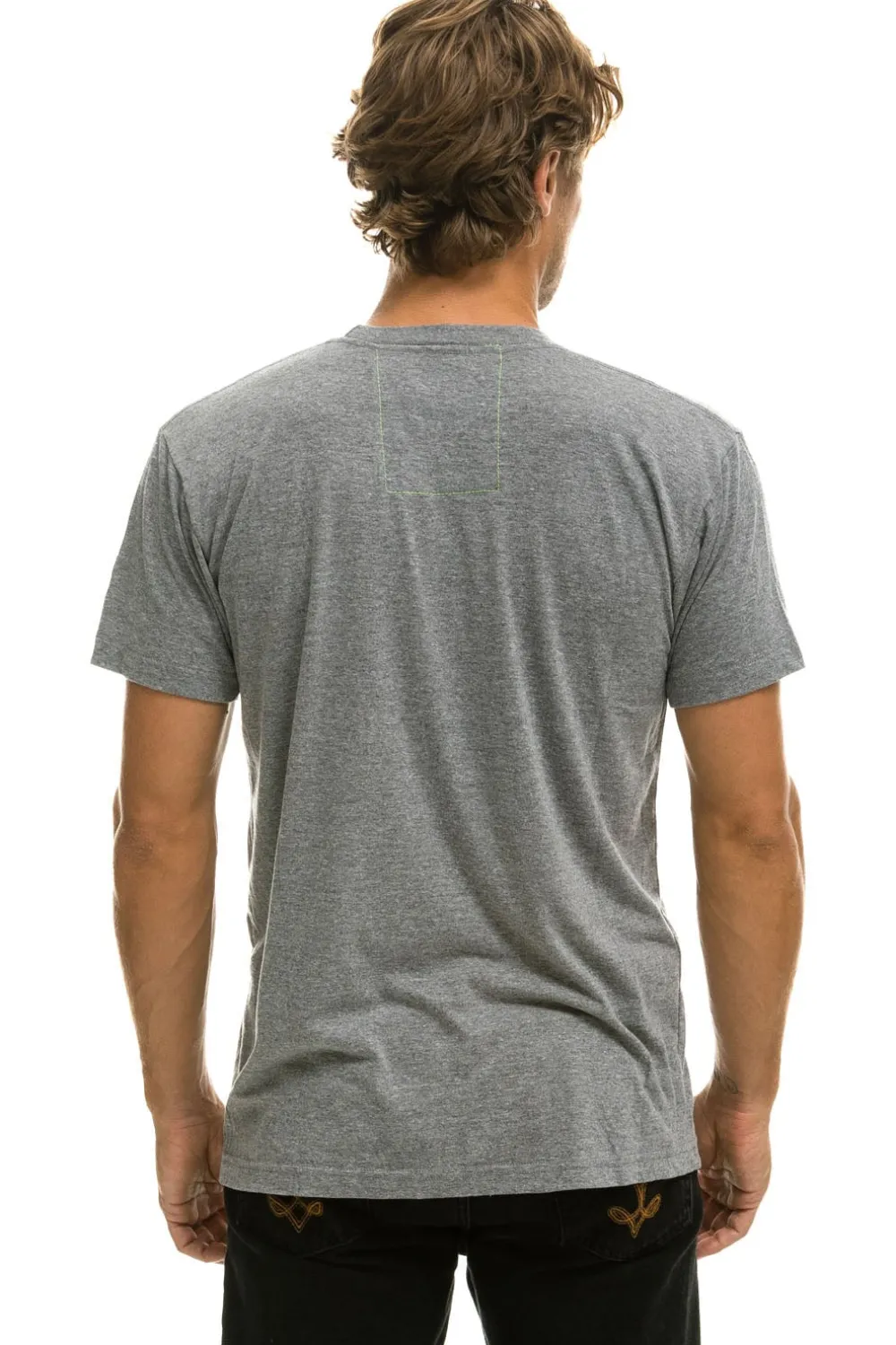 Tees | Tees | Aviator Nation SIGNATURE TEXAS SMALL LOGO TEE - HEATHER GREY HEATHERGREY