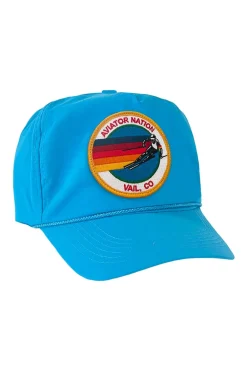 Trucker Hats | Trucker Hats | Aviator Nation SIGNATURE VAIL VINTAGE NYLON TRUCKER HAT
