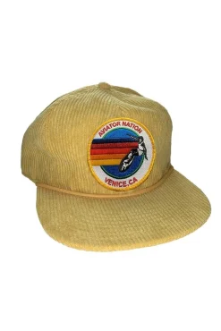 Trucker Hats | Trucker Hats | Aviator Nation SIGNATURE VENICE - VINTAGE CORDUROY TRUCKER HAT VINTAGECORDUROYTRUCKERHAT