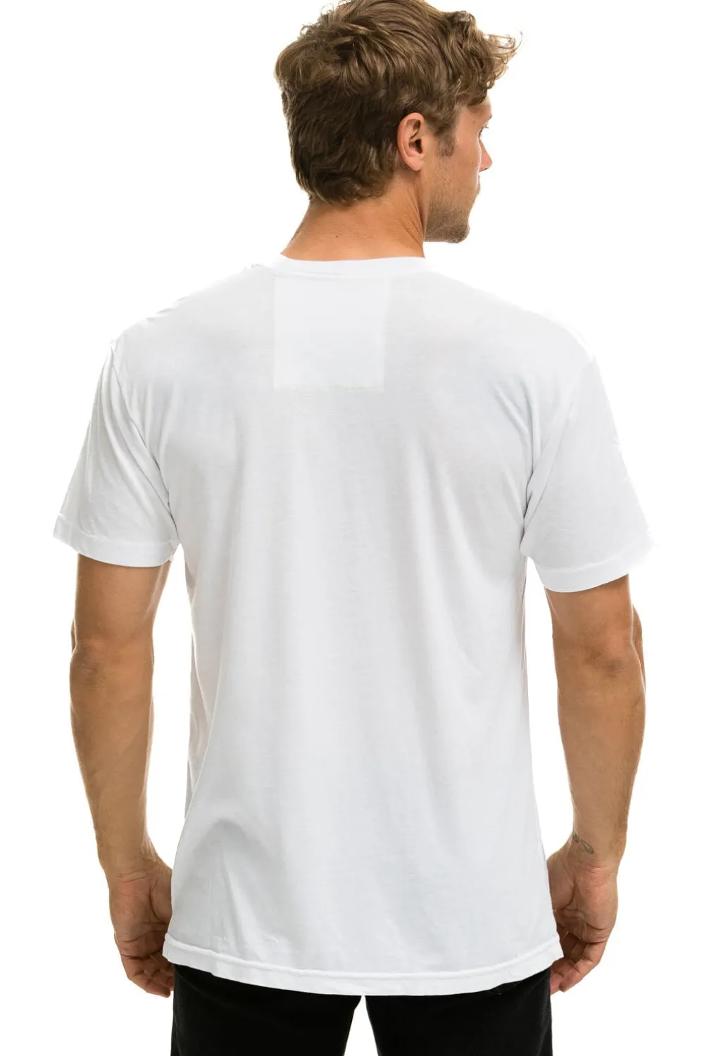 Tees | Tees | Aviator Nation SMILEY 2 CREW TEE - WHITE
