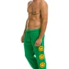 Sweatpants | Aviator Nation SMILEY 2 MENS SWEATPANTS - KELLY GREEN KELLYGREEN
