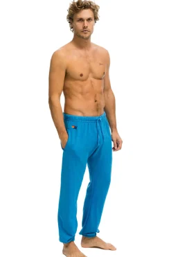 Sweatpants | Aviator Nation SMILEY 2 MENS SWEATPANTS - OCEAN