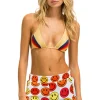 Shorts | Aviator Nation SMILEY BINGO LOUNGER SHORT - WHITE