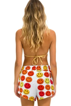 Shorts | Aviator Nation SMILEY BINGO LOUNGER SHORT - WHITE
