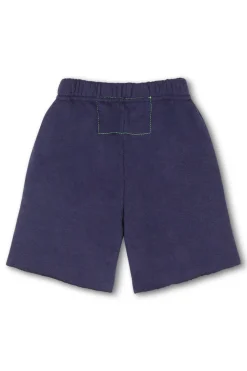 Kid's Shorts | Aviator Nation SMILEY KIDS SWEATSHORTS - NAVY