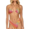 Swim Bottoms | Aviator Nation SPARKLE ST TROPEZ SCRUNCH CHEEKY BIKINI BOTTOMS - RAINBOW