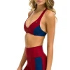 Activewear | Activewear | Aviator Nation SPEED 6IN HI-RISE BIKER SHORT - BLAZE