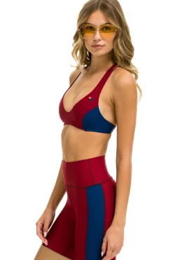 Activewear | Activewear | Aviator Nation SPEED 6IN HI-RISE BIKER SHORT - BLAZE