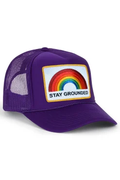 Trucker Hats | Trucker Hats | Aviator Nation STAY GROUNDED TRUCKER HAT {{threshold-message}}