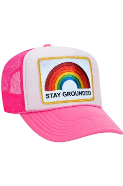 Trucker Hats | Trucker Hats | Aviator Nation STAY GROUNDED TRUCKER HAT {{threshold-message}}