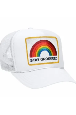 Trucker Hats | Trucker Hats | Aviator Nation STAY GROUNDED TRUCKER HAT {{threshold-message}}