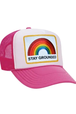 Trucker Hats | Trucker Hats | Aviator Nation STAY GROUNDED TRUCKER HAT {{threshold-message}}