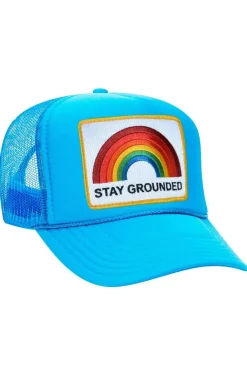 Trucker Hats | Trucker Hats | Aviator Nation STAY GROUNDED TRUCKER HAT {{threshold-message}}
