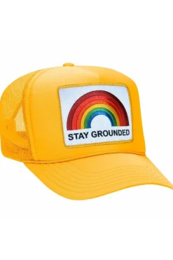 Trucker Hats | Trucker Hats | Aviator Nation STAY GROUNDED TRUCKER HAT {{threshold-message}}
