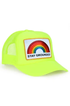 Trucker Hats | Trucker Hats | Aviator Nation STAY GROUNDED TRUCKER HAT {{threshold-message}}