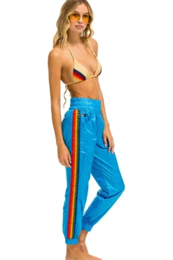 Sweatpants | Aviator Nation 5 STRIPE HI RISE WIND PANT - DRESDEN