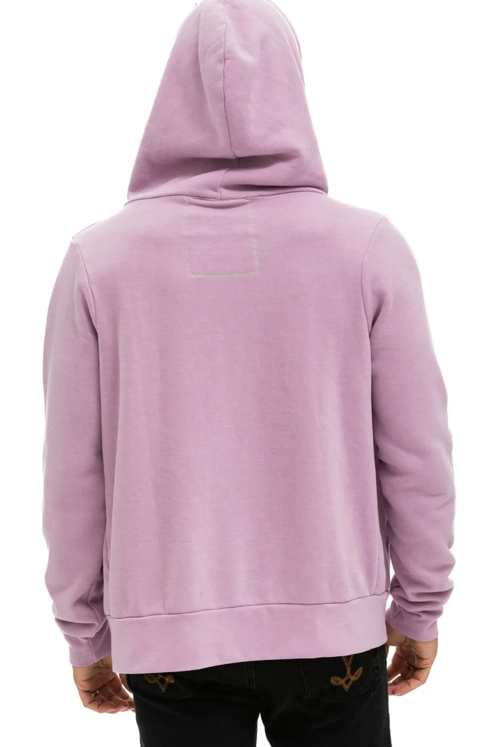 Hoodies | Hoodies | Aviator Nation 5 STRIPE HOODIE - MAUVE // PINK // GREEN MAUVE//PINK//GREEN