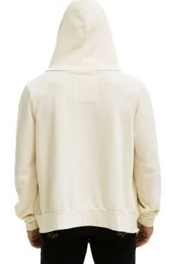 Hoodies | Hoodies | Aviator Nation 5 STRIPE HOODIE - VINTAGE WHITE // GREY VINTAGEWHITE//GREY