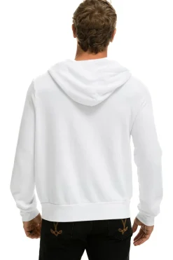 Hoodies | Hoodies | Aviator Nation 5 STRIPE HOODIE - WHITE 2 WHITE2