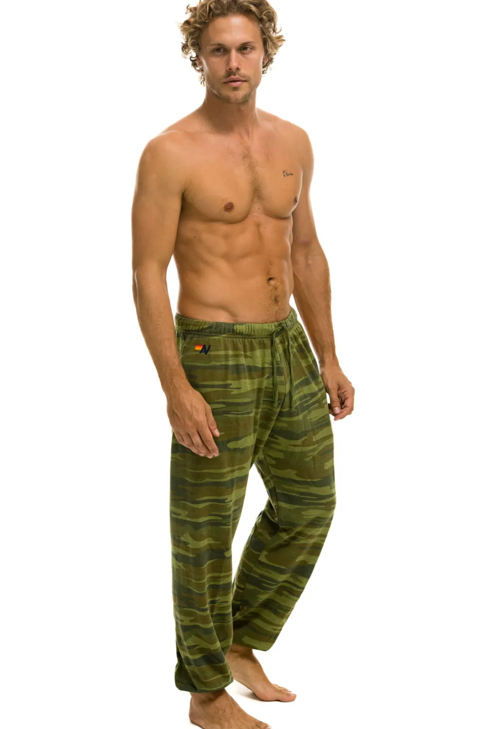 Sweatpants | Aviator Nation 5 STRIPE SWEATPANTS - CAMO